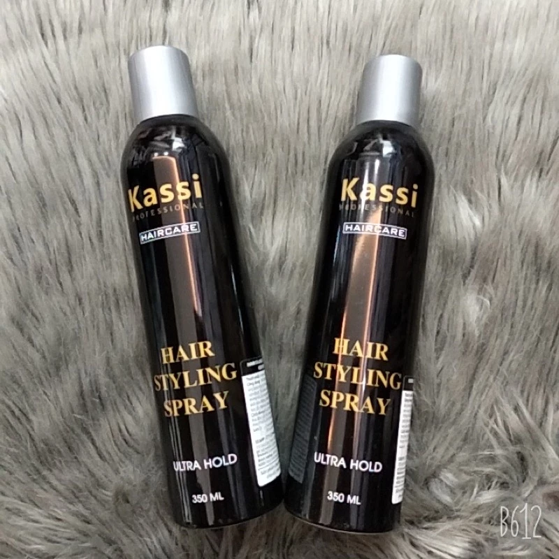 Keo xịt bóng tạo kiểu tóc Hair styling spray Kassi