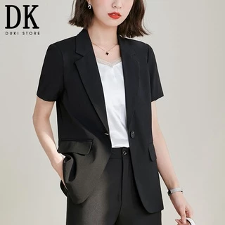 [SALE 70%] Áo khoác áo vest blazer nữ ngắn tay cực xinh BLU0024 - DUKI STORE