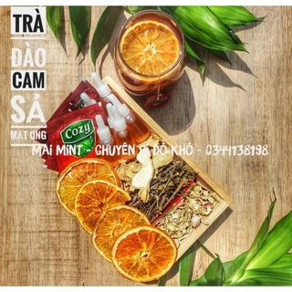 Trà Đào Cam Sả Mật Ong - Hộp 10 Set