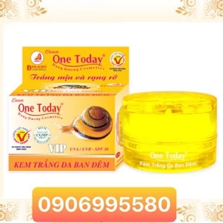 Kem Trắng Da Ban Đêm one today 15g đủ giấy