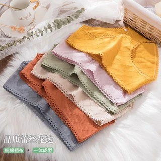 🌟🌟Quần Lót Cotton Kháng Khuẩn Viền Ren ( Mã B296)🌟🌟