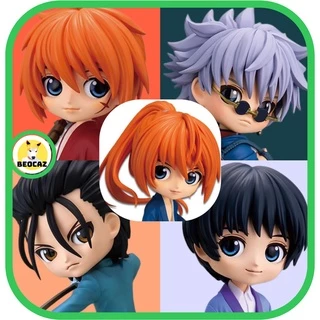 Mô hình Q Posket Rurouni Kenshin Hitokiri Battosai Enishi Sota Hajime Chính Hãng Full Box Banpresto Đồ chơi Beocaz