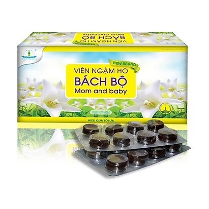 [Vỉ 6 viên] Viên Ngậm Ho Bách Bộ Giúp Giảm Ho, Rát Họng Hiệu Quả