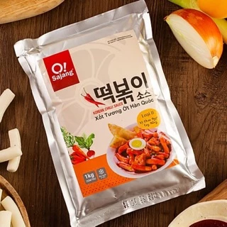 1kg sốt tương ớt xào bánh gạo cay Tokbokki (vị chua ngọt, cay nồng)