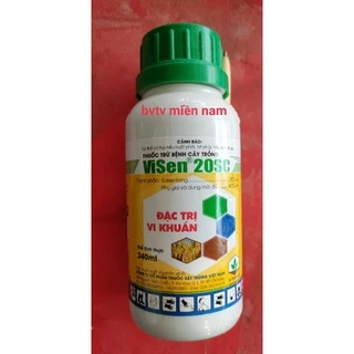 ViSen 20SC 240ml, sản phẩm đặc hiệu trên vi khuẩn gây hại cây trồng