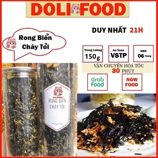 Rong Biển Cháy Tỏi Ăn Liền 150g - Thức Ăn Cao Cấp Đã Được Kiểm Duyệt Vệ Sinh An Toàn Thực Phẩm