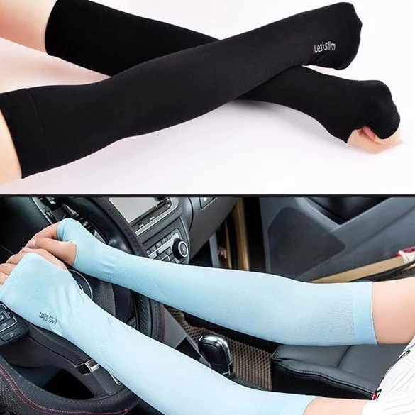 Găng tay chống nắng xỏ ngón Tiện Dụng