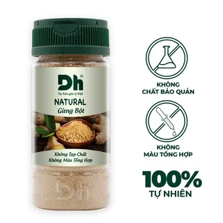 Natural Gừng bột 30g Dh Foods - Bột gừng nguyên chất 100%