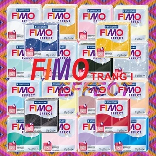 Đất sét nung hiệu ứng Polymer Clay Fimo Effect, Đất nặn hiệu ứng, làm trang sức, đồ handmade(57g)