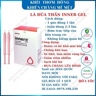 Đũa Thần Inner Gel Vệ Sinh Phụ Nữ Hàn Quốc Làm Sạch Se Khít Làm Hồng Vùng Kín