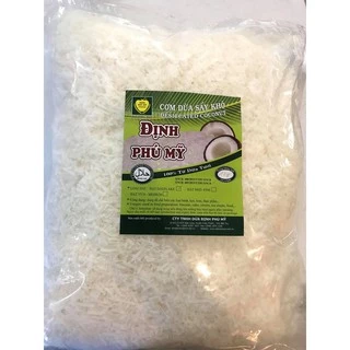 Cơm dừa sấy khô dạng sợi , nhuyễn Định Phú Mỹ 1kg