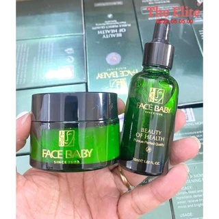 [Mã COSBAUH3 giảm 8% đơn 300K] Combo kem và serum Face Baby xanh siêu loại bỏ nám phục hồi 2022