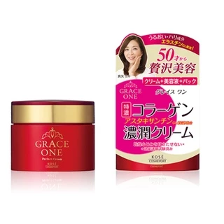 KEM DƯỠNG CHO PHỤ NỮ 50 TUỔI TRỞ LÊN CHỨA COLLAGEN 3IN1 KOSE GRACE ONE ( HỘP 100GR ) - HÀNG NHẬT NỘI ĐỊA