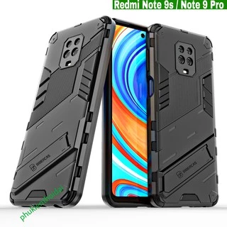 Ốp lưng Redmi Note 9s / 9 Pro / Note 11T Pro / 12 Pro 4G / Note 12R 5G / Note 13 Pro 5G Iron Man Ver 2 chống sốc giá đỡ