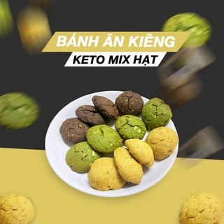 Bánh Keto Mix Hạt Ăn Kiêng EAT CLEAN/ KETO/ DAS