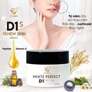 Top White D1s trắng da 350k