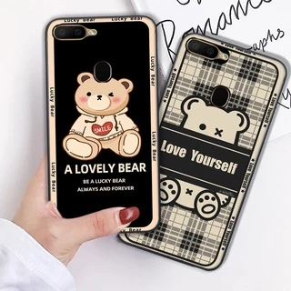 Ốp lưng Oppo A5s / A7 / F9 / A12 / Realme 2 Pro in hình cute, mẫu chú gấu siêu đẹp- GIÁ RẺ