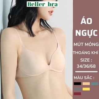 Áo Ngực Không Gọng - Áo Lót Su Mút Mỏng Mặc Thoái Mái Ôm Ngực   BellarBra A239