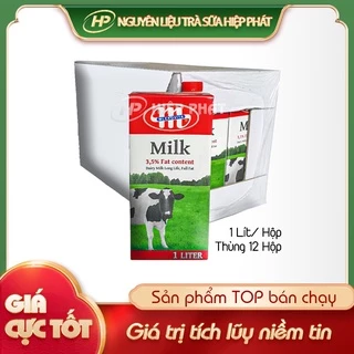 Sữa tươi tiệt trùng MLEKOVITA - Thùng 12 Hộp - [GIÁ SỈ CỰC TỐT] - SP000977 - Nguyên liệu pha chế trà sữa HIỆP PHÁT