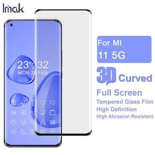 Kính cường lực Imak Xiaomi Mi 11 5G chính hãng Xiomi Mi11 5G 3D Cong Full Cover Phim bảo vệ màn hình