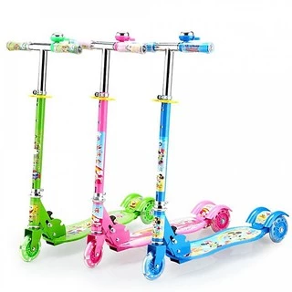 Xe trượt Scooter 3 bánh phát sáng cho bé [nhiều màu]]