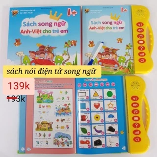 [Siêu sale] Sách nói điện tử song ngữ Anh Việt