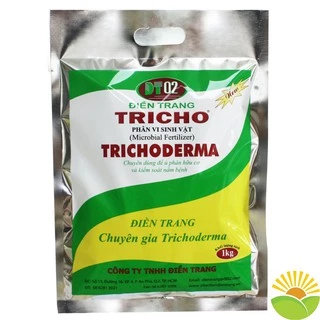 Nấm đối kháng Trichoderma Điền Trang, ngăn ngừa nấm bệnh, men ủ 1Kg