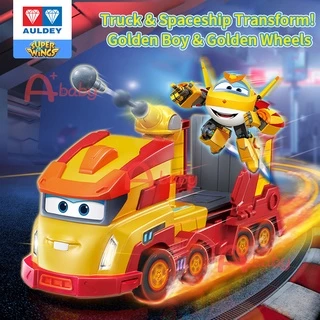 Super Wings Golden Wheels & Golden Boy Robot Biến Hình