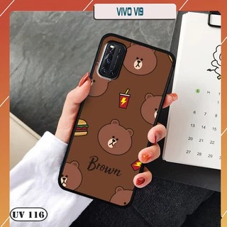 Ốp lưng điện thoại Vivo V19  - lưng nhám viền dẻo