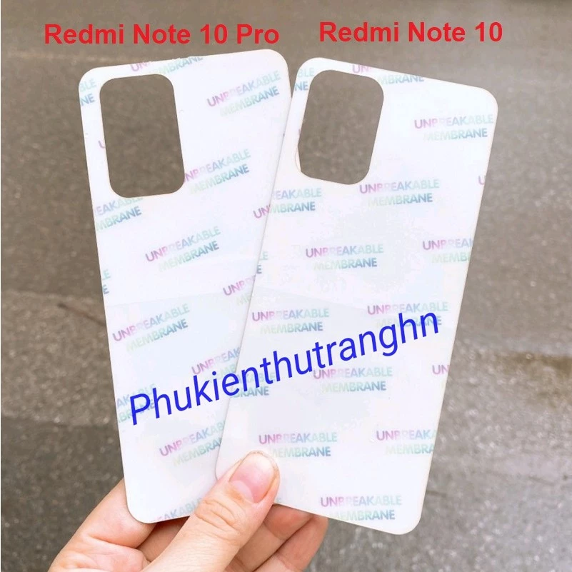 Miếng dán PPF mặt sau Xiaomi 11T Pro 12T Pro Mi 11 Ultra Redmi Note 10 10S Note 10 Pro trong suốt siêu dính chống xước