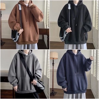 Áo Hoodie Trơn nỉ bông❤️/Nam nữ unisex/HOODIE TRƠN