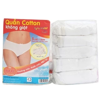 Quần lót cotton mặc 1 lần cho phụ nữ, mẹ bầu sau sinh hoặc du lịch
