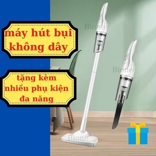 máy hút bụi không dây cầm tay mini máy hút bụi đa năng giường nệm ô tô xe công suất lớn làm sạch mọi ngóc ngách (D-02)