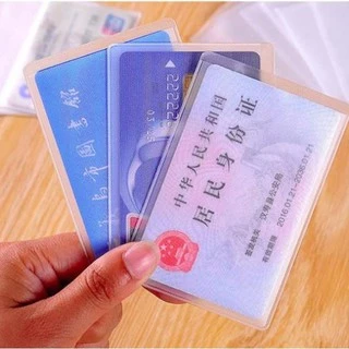 Combo 10 túi đựng bảo vệ căn cước công dân, thẻ atm, card visit, bằng lái xe, thẻ nhân viên, sinh viên