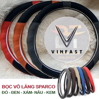 [VINFAST Bọc vô lăng xe ô tô Vinfast Fadil, Lux A2.0, Lux SA 2.0 phụ kiện trang trí xe oto , bọc tay lái Sparco, bọc da