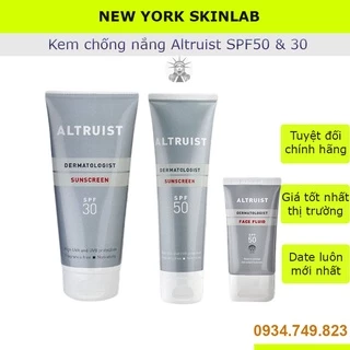 Kem chống nắng Altruist Dermatologist Sunscreen (bill hãng)