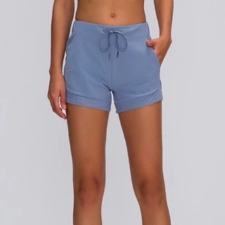 Quần tập Lululemon Sunsetting Short 3" - Quần đùi thể thao Lulu không logo