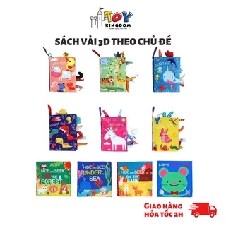 Đồ Chơi Vải 3D Theo Chủ Đề TOYKINGDOM - Dành Sự Phát Triên Cho Bé Trên 3th