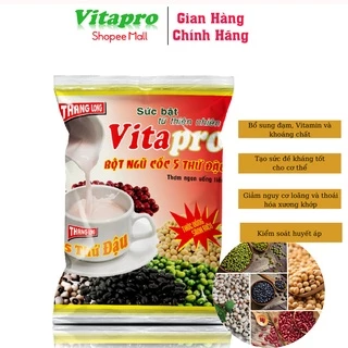 Bột 5 thứ đậu thương hiệu Vitapro (có đường) 400gr tiện lợi phù hợp cho mọi lứa tuổi