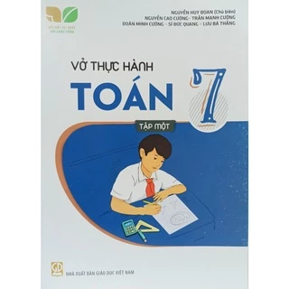 Sách - Vở thực hành Toán lớp 7 tập 1 (HB)