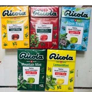 Kẹo ngậm thảo dược Ricola hộp 45g