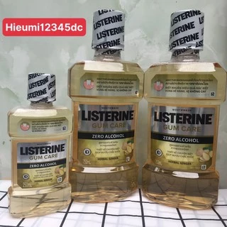 NƯỚC SÚC MIỆNG LISTERINE GUM CARE VỊ GỪNG THẢO MỘC 750Ml+250ML