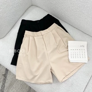 BIBOO - Quần short ngắn ống rộng thoải mái năng động có lưng thun phía sau co dãn POPPY SHORTS