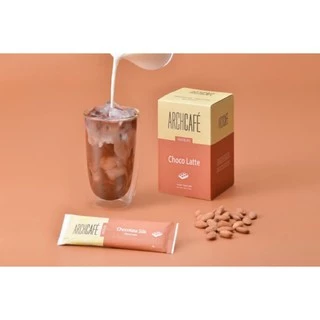 Chocolate Sữa Archcafe - Bột Socola Sữa Hòa Tan - Hộp 12 gói 20g