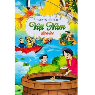 Sách Truyện cổ tích Việt Nam chọn lọc song ngữ Việt Anh túi 8 cuốn