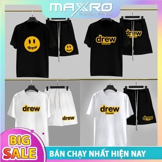 Bộ Thể Thao Nam, Set Bộ Unisex Nam Nữ In Hình Drew Mặt Cuời Nhiều Mẫu Mới