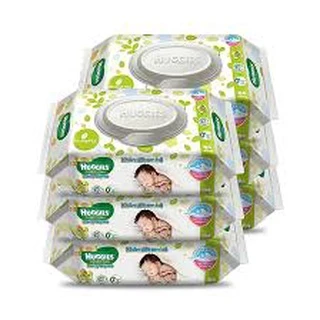 Khăn Ướt Huggies Không Mùi gói 64 tờ