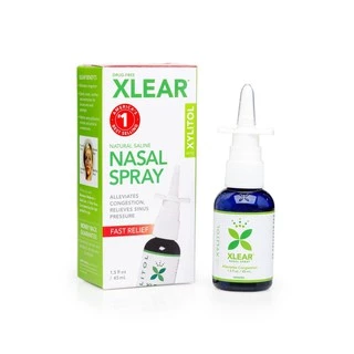 Thuốc xịt mũi dùng hàng ngày siêu cấp (45ml) Xlear Nasal Spray