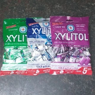 Kẹo Cao Su Xylitol gói 159,9g (55 gói x 2,9g)