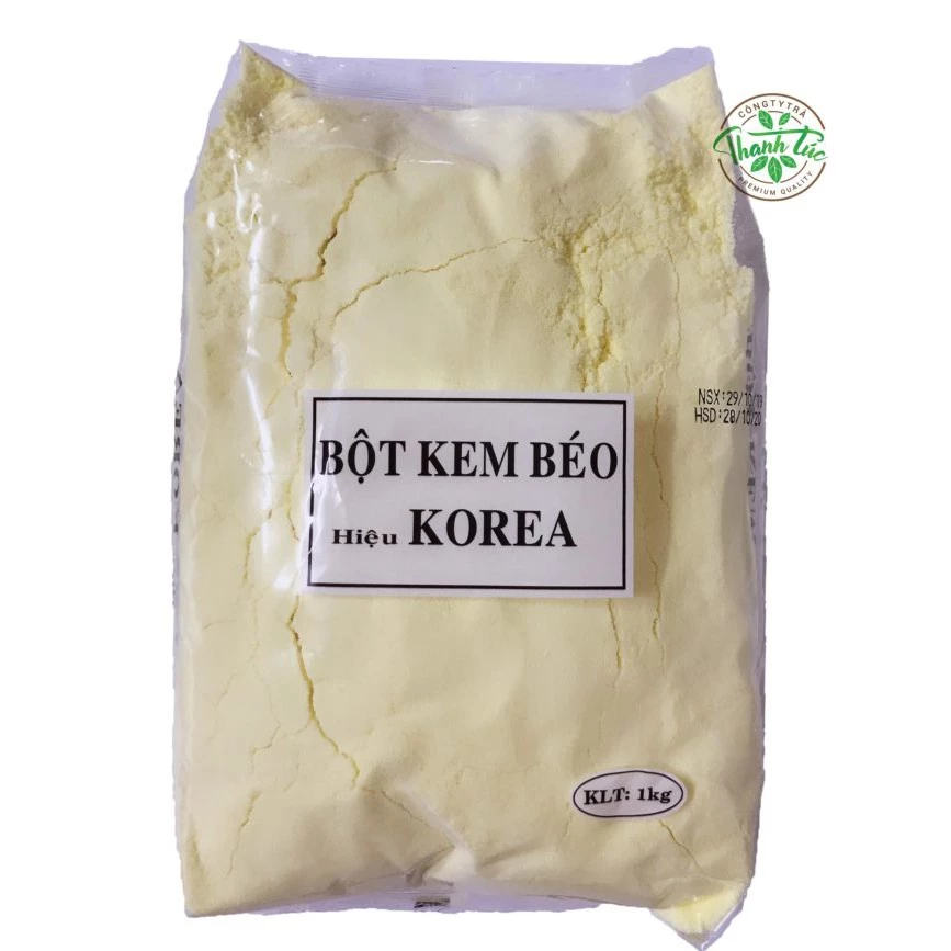 Bột Kem Béo Pha Trà Sữa KOREA Hàn Quốc Bích Cơ (Bao Kiếng) Gói 1kg